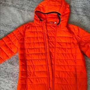 Gap Orange Kids Down Alternative Lightweight Jacket SZ Large